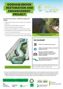 YRCT Dodham Brook Restoration project overview flyer