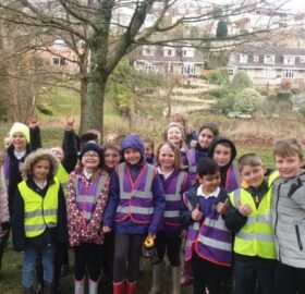 Oakland Primary School visit to Dodham Brook