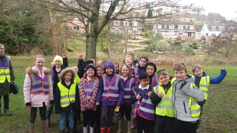 Oakland Primary School visit to Dodham Brook