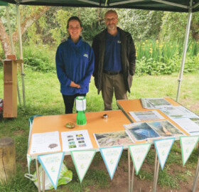 Lorna Mann & Lorne Thomson at Giving Dodham a Hand Event in Yeovil Country Park