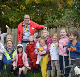 Karis & Mayor of Yeovil visit Year 1's at St. Margaret's Primary in Tintinhull