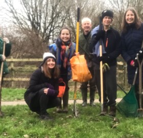 Volunteers at Foxglove Way